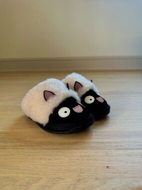 Emu Australia Cat Sherpa Mule Slippers